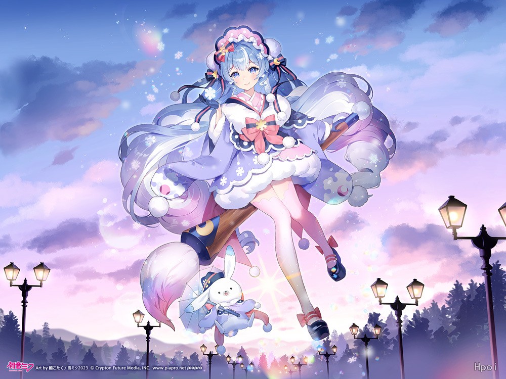 粘土人#2023 初音未来系列 雪未来 冬丽