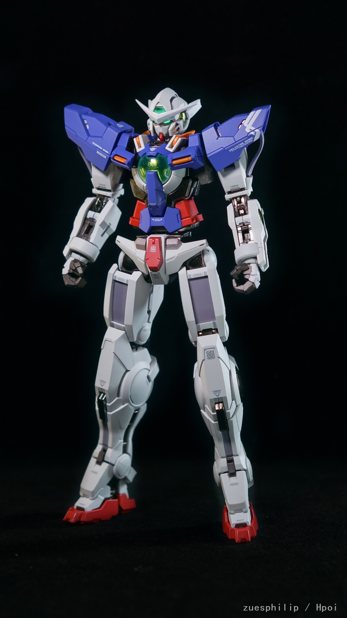 MB能天使EXIA概念型随拍 Hpoi手办维基