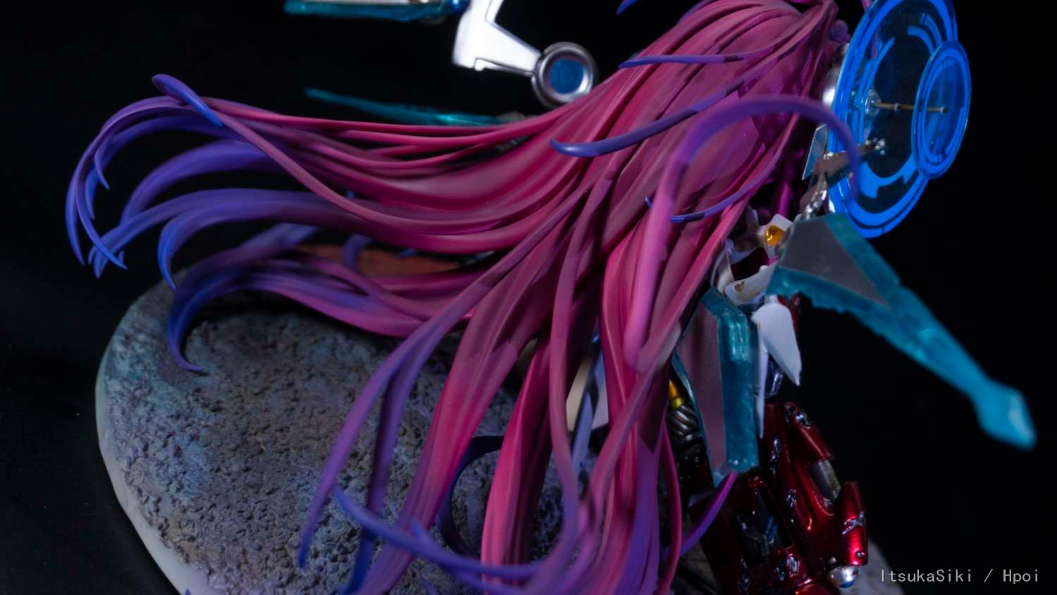 【游戏人生 零-休比 多拉】原版gsc的pvc反开gk白模涂装