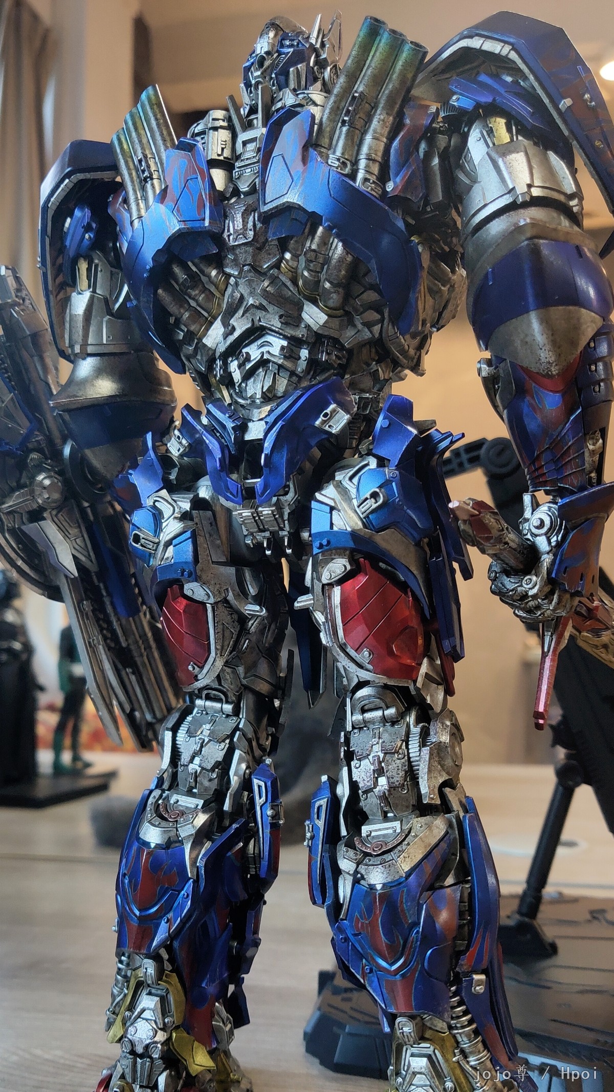 开盒 threezero DLX 变形金刚 暗黑擎天柱