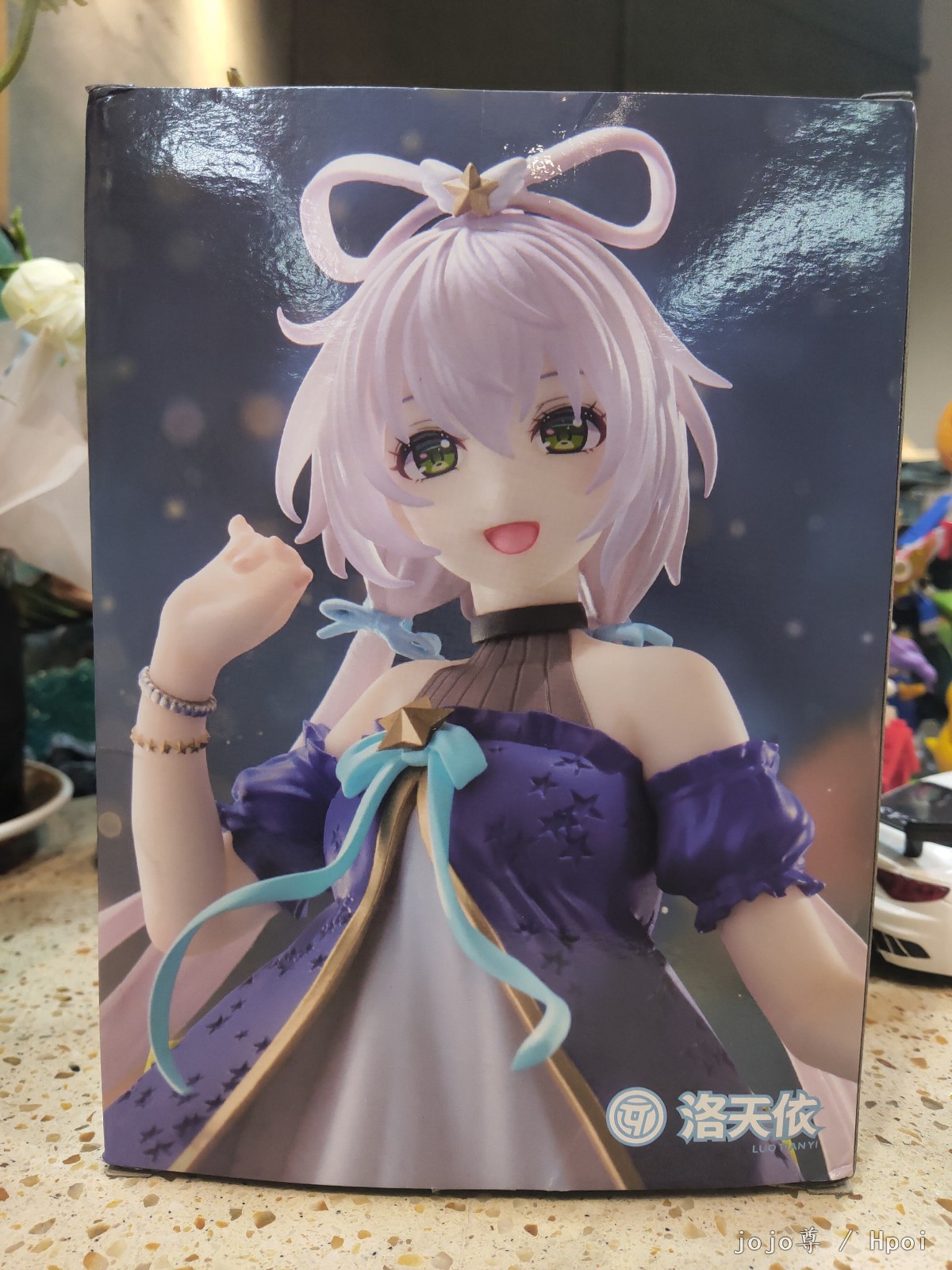 开盒 taito 洛天依 star dress 景品 带特典