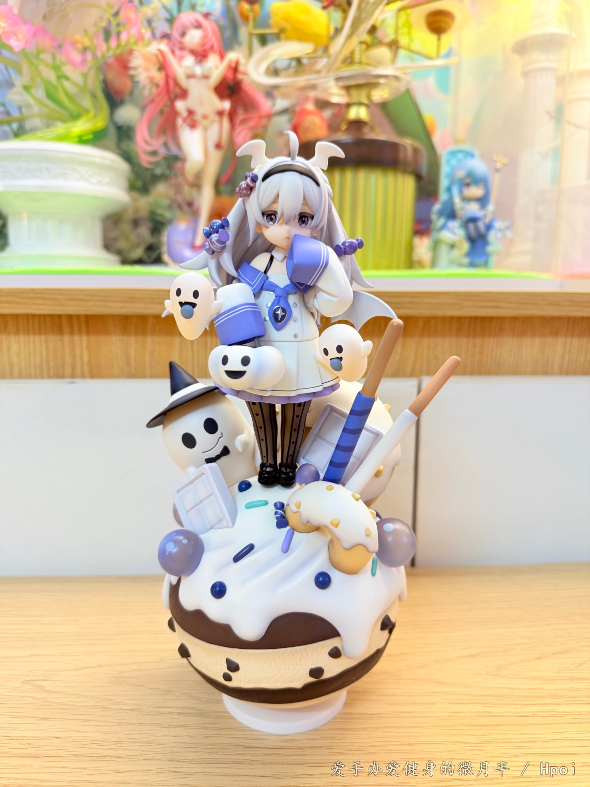 可爱冰淇淋+布丁🍮+小蛋糕🍰+小喵咪=可爱爆表