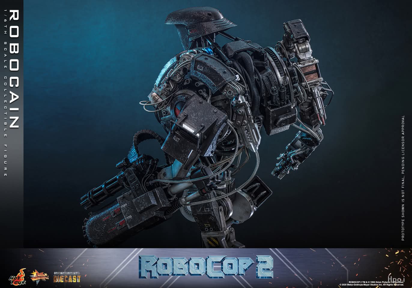 《机械战警2》机械战警凯恩 1:6比例合金珍藏人偶