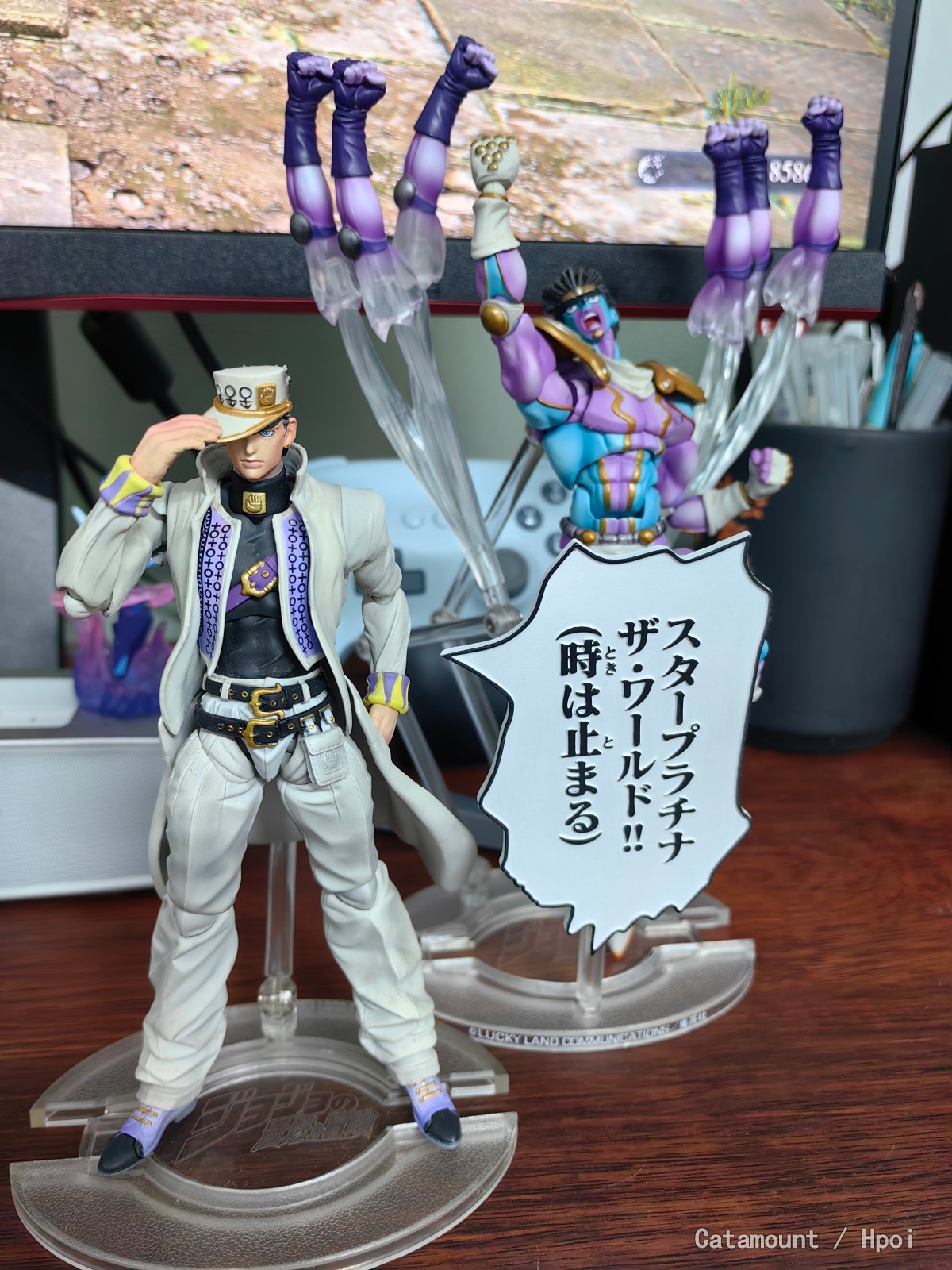 超像可动#28 JOJO的奇妙冒险：不灭钻石 白金之星