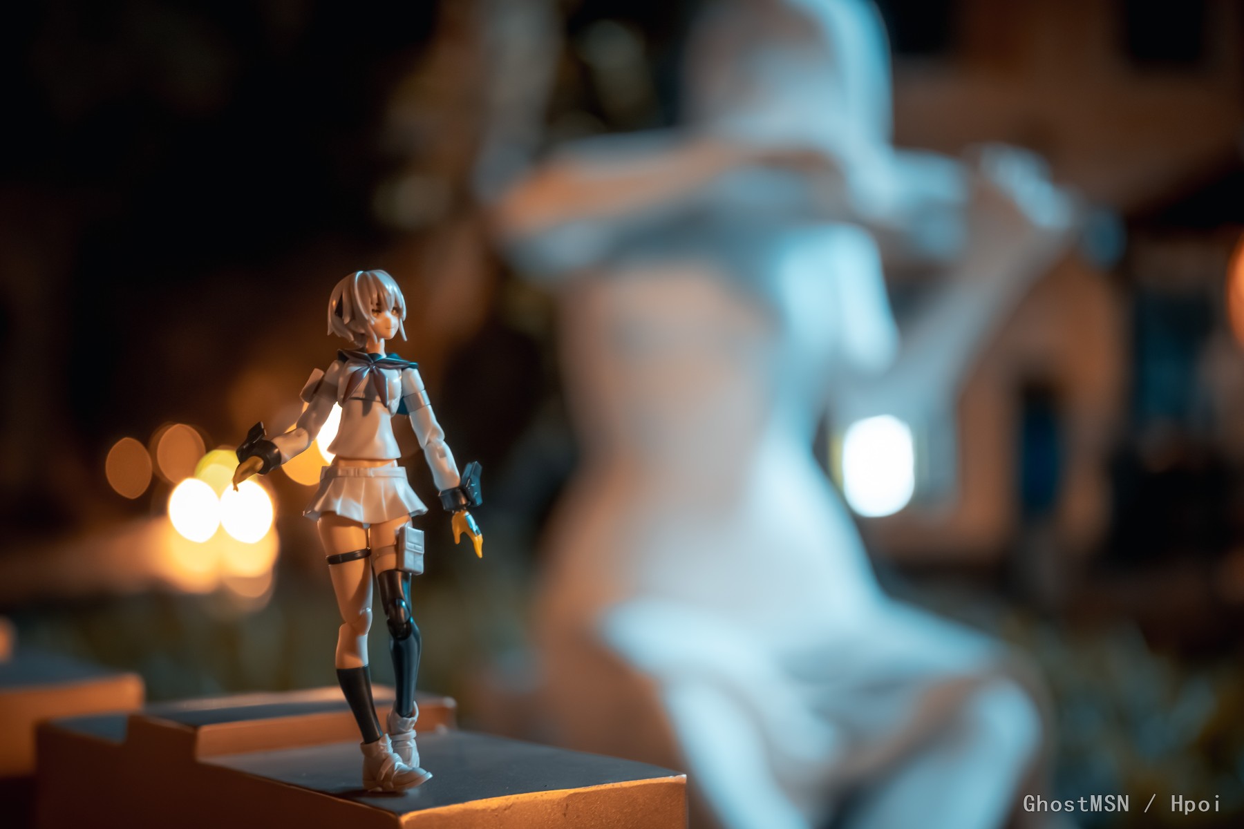 夜间散步