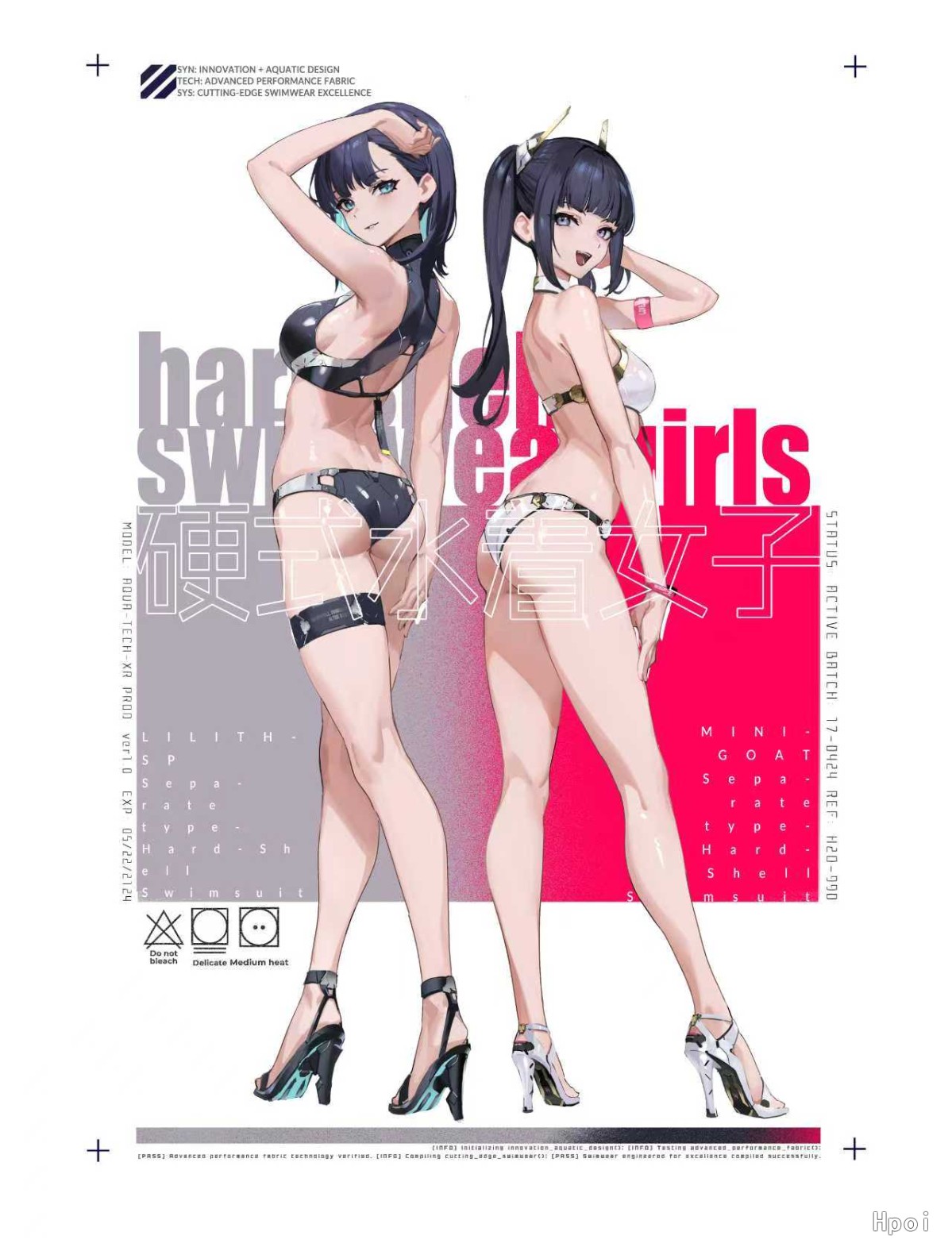 硬式水着女子 白羊丸子 1/6正比例手办