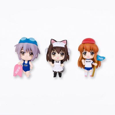 黏土人plus 凉宫春日的忧郁 コスプレ根付け＆チャーム