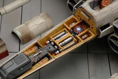 Crosssection 3-D X-Wing