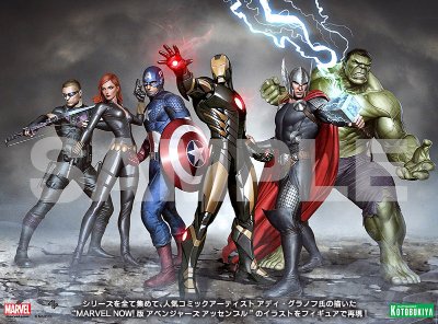 ARTFX+  钢铁侠 MARVEL NOW! 【BLACK X GOLD】