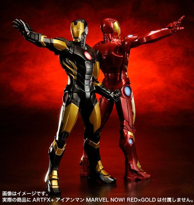 ARTFX+  钢铁侠 MARVEL NOW! 【BLACK X GOLD】