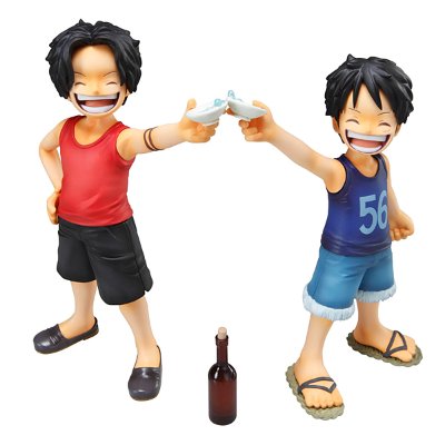 P.O.P 海贼王CB-EX 路飞＆艾斯 ～兄弟之绊～