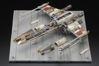 Crosssection 3-D X-Wing