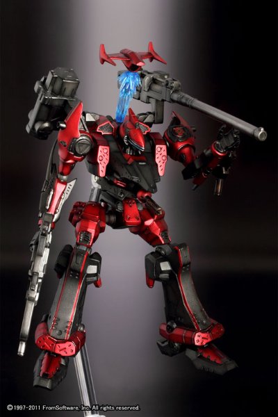 Figutto！メカニカルズ Nine Ball 可动手办（『アーマード・コア』より）