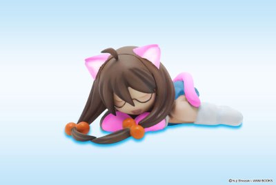 一骑当千 关羽云长 -猫耳粉蓝色-