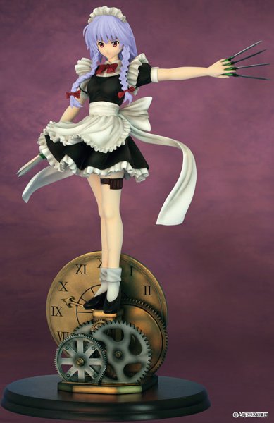 东方Project 特別編 紅魔館のメイド 十六夜咲夜 －戦闘ver.－ 黑メイド服 
