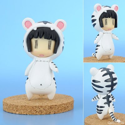 へっぽこ干支フィギュア ぽことら 白 RESI-CARAT（塗装済み組立てキット）
