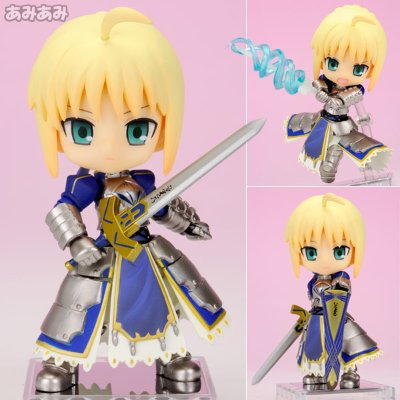 Cu-poche Fate/stay night SABER 可动手办