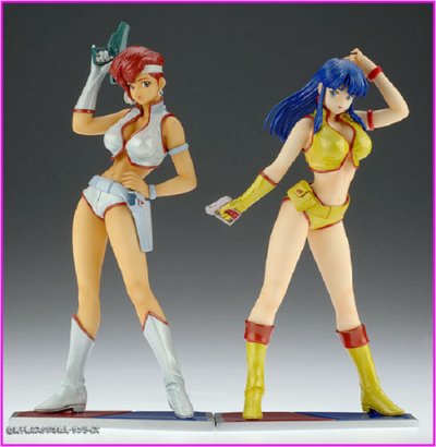TreasureFigureCollection No.6 ダーティペア ケイ＆ユリ 
