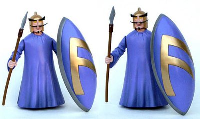 超・漢の魂 天体戦士桑雷德 系列 班普将军 ソフビフィギュア