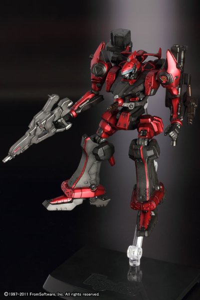 Figutto！メカニカルズ Nine Ball 可动手办（『アーマード・コア』より）