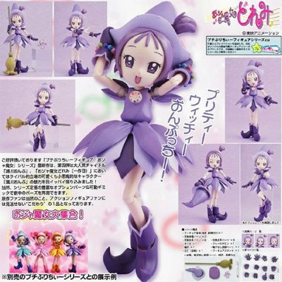プチぷりちぃー No.4 おジャ魔女どれみ 濑川音符 可动手办