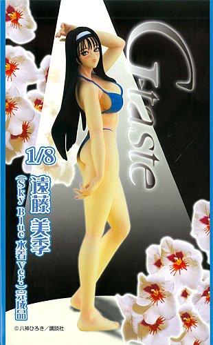 G-taste 远藤美季 スカイ蓝色水着Ver 