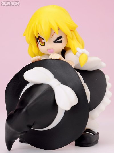 まめしき 东方Project 雾雨魔理沙 可动手办