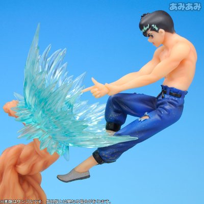 幽☆游☆白书 浦饭 幽助&戸愚吕弟 Fierce Battle Figure 