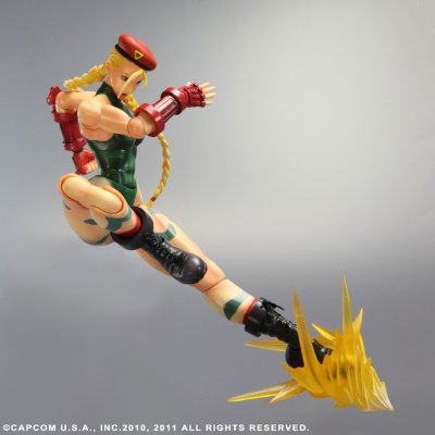 スーパーストリートファイター4 PlayArts改 vol.2 嘉米 可动手办