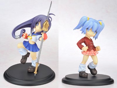 MICRO POP SHOW 第1弹 一骑当千 SDフィギュア 关羽云长、呂布奉先セット 