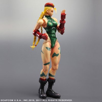 スーパーストリートファイター4 PlayArts改 vol.2 嘉米 可动手办