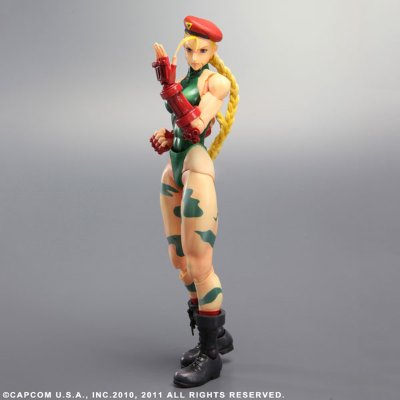 スーパーストリートファイター4 PlayArts改 vol.2 嘉米 可动手办