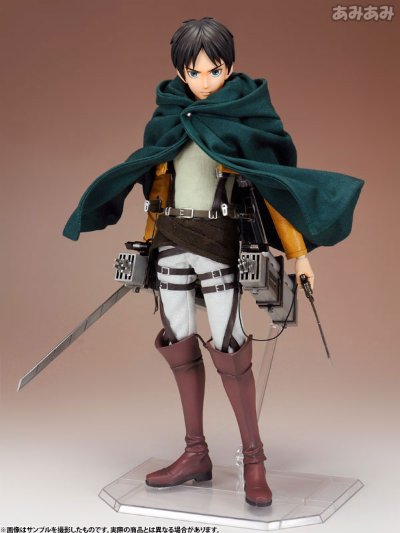 仿真可动角色#668 RAH 进击的巨人 艾连・叶卡（初回生産限定仕様）