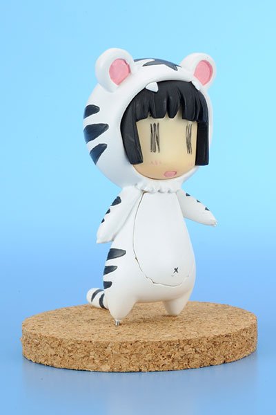 へっぽこ干支フィギュア ぽことら 白 RESI-CARAT（塗装済み組立てキット）