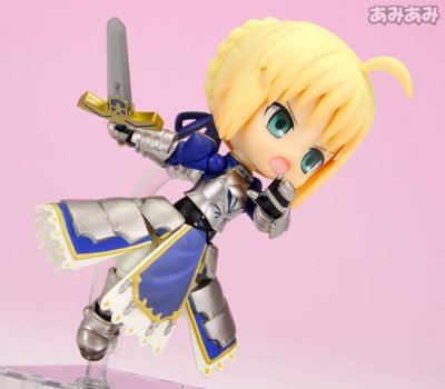 Cu-poche Fate/stay night SABER 可动手办