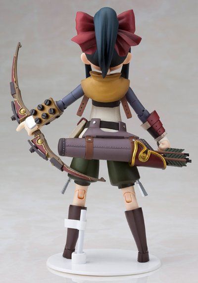 世界树迷宫 伝承の巨神 スナイパーの女の子 プラモデル