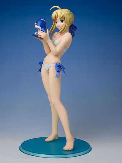 Fate/hollow ataraxia Saber 泳装