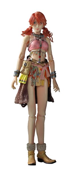 最终幻想13 PLAY ARTS改 奥尔芭=黛雅·香草 可动人偶