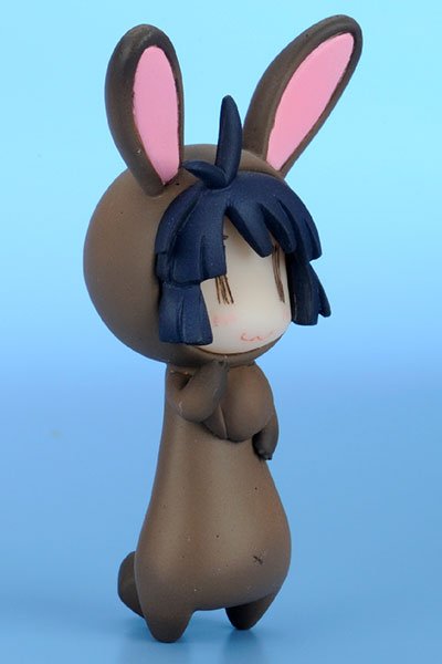 へっぽこ干支フィギュア ぽこうさ 茶 RESI-CARAT（塗装済み組立てキット）