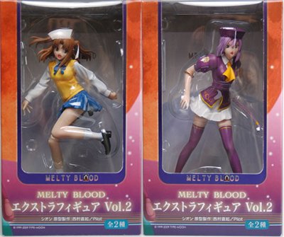 MELTY BLOOD Actress Again EX Figure vol.2 シオン/弓塚さつき 2种套件 