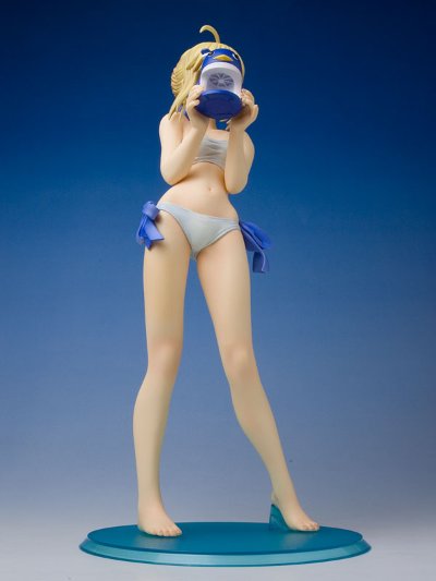 Fate/hollow ataraxia Saber 泳装