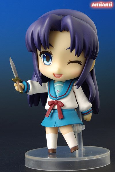 粘土人#044 凉宫春日的忧郁 朝仓凉子 与 拓展零件套装