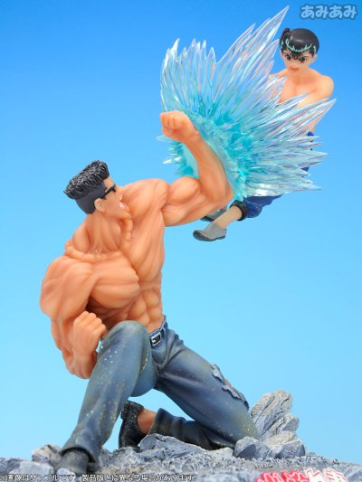 幽☆游☆白书 幽助vs户愚吕(弟)激斗 | hpoi手办维基