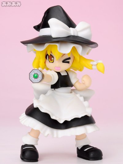 まめしき 东方Project 雾雨魔理沙 可动手办