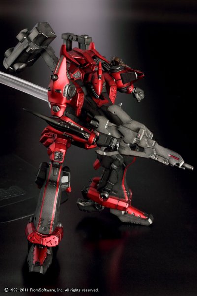 Figutto！メカニカルズ Nine Ball 可动手办（『アーマード・コア』より）