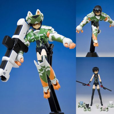 武装神姫 第2弹 可动手办 犬型MMS 嚎灵