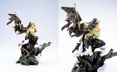 デビルマンポリストーンFigure CollectionNo.4 人か…獣か、