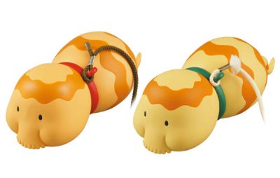 UltraDetailFigure No.156 藤子・F・不二雄 系列3 ツチノコ(レッド＆グリーンセット)