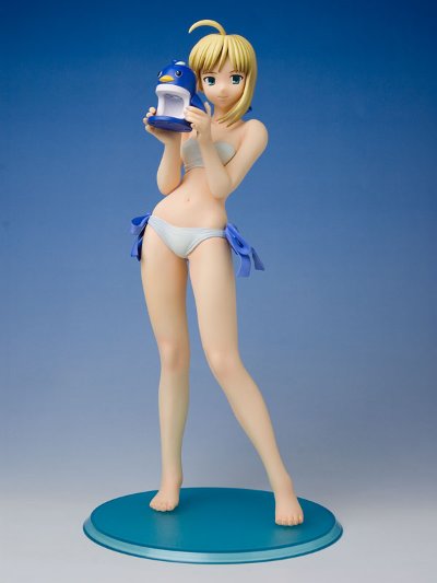Fate/hollow ataraxia Saber 泳装