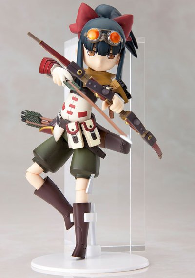 世界树迷宫 伝承の巨神 スナイパーの女の子 プラモデル